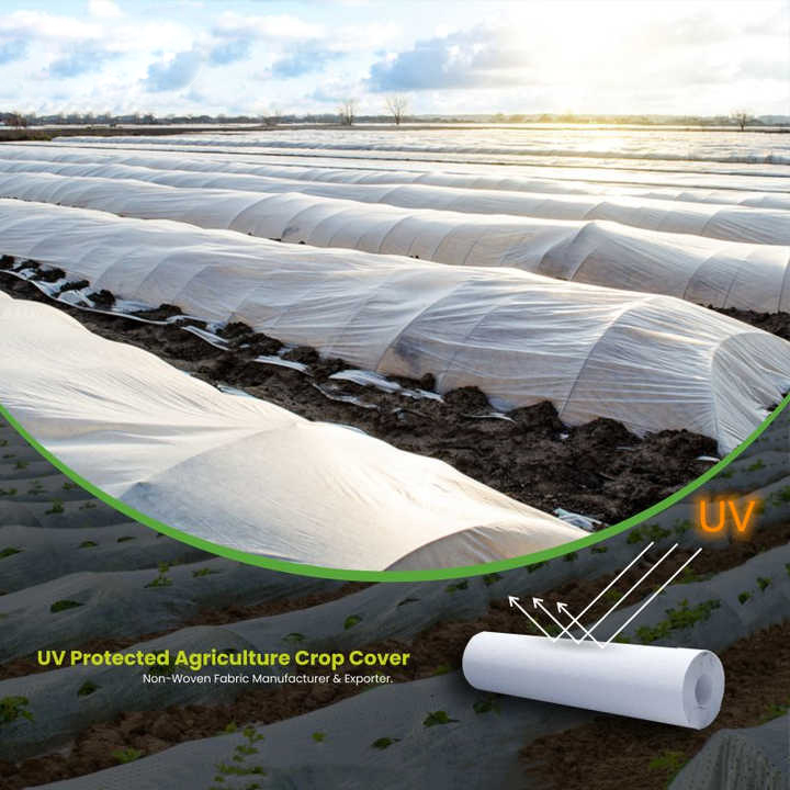 Kain nonwoven pertanian splicing ultra-selebar