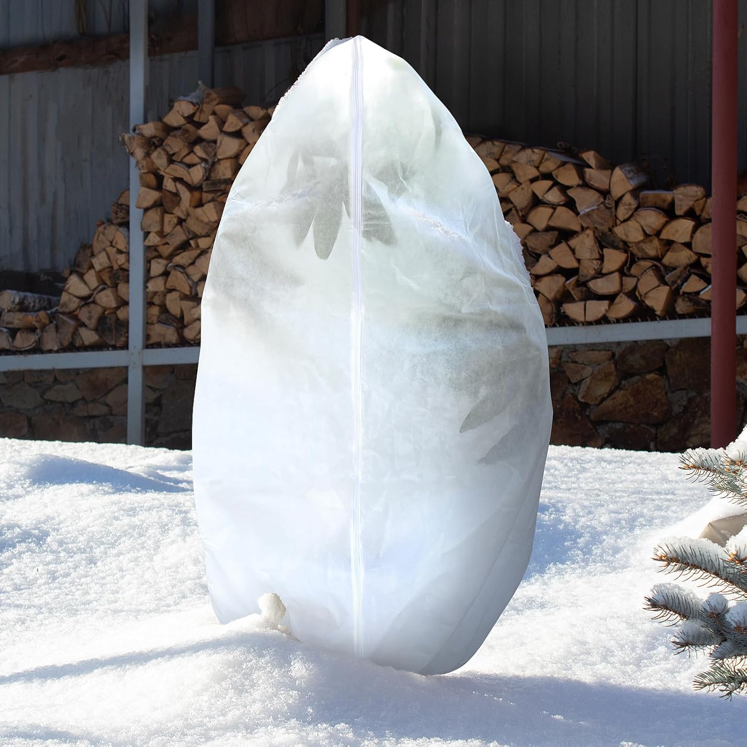 Bulu musim dingin pertanian nonwoven untuk tanaman