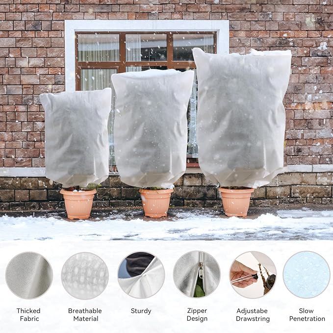 Bulu musim dingin pertanian nonwoven untuk tanaman